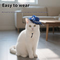Lace Hat Cat Photo Costume Pet Dress-Up Accessory Small Dogs