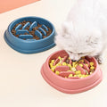 Anti-Gulping Slow Feeder Dog Bowl