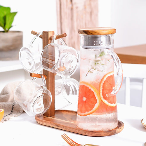 Glass Water Bottle Borosilicate