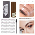 Eyebrow Stamp Stencil Kit 8 Shapes