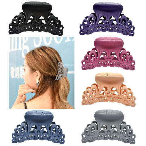 Acrylic Snap Hair Clip Set