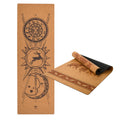 Natural Rubber Cork Yoga Mat