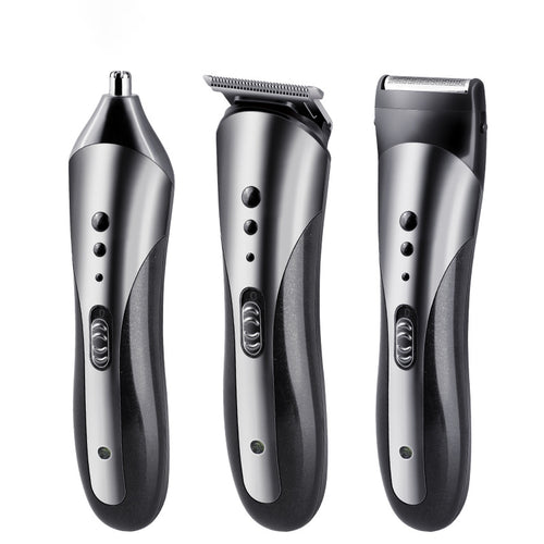 4-in-1 Waterproof Nose Beard Hair Trimmer