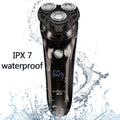 IPX7 Waterproof Rechargeable Beard Trimmer 40 Length Settings Precision