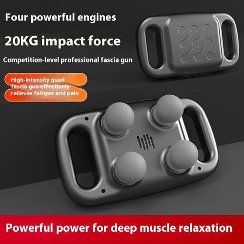 4-Head Electric Mini Massage Gun