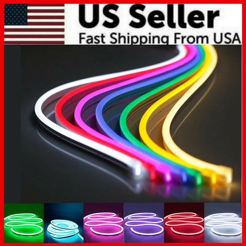 12V Flexible Neon Silicone LED Strip Waterproof Sign Lights
