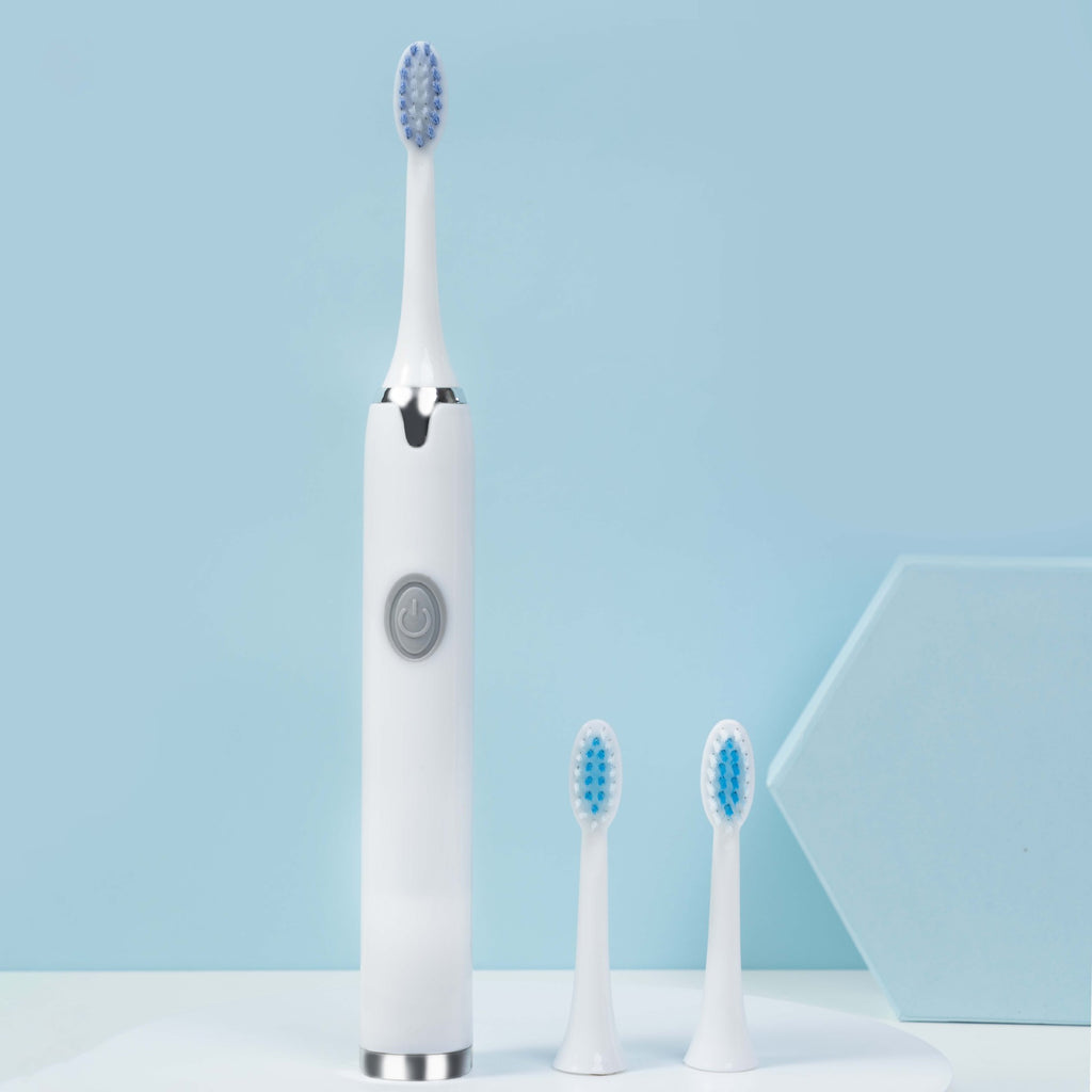 Rechargeable Waterproof Electric Toothbrush Soft Bristles USB Travel