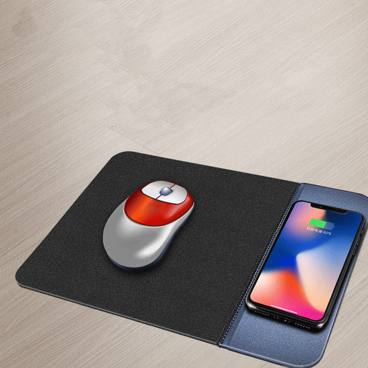 Rubber Wireless Charging Mouse Pad Qi Non-Slip USB-C