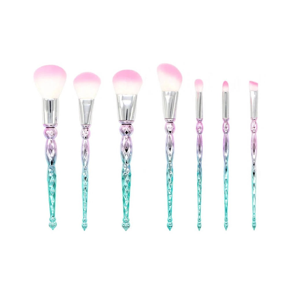 Diamond Tower Makeup Brush Set Elegant Display Storage Full Face Kit