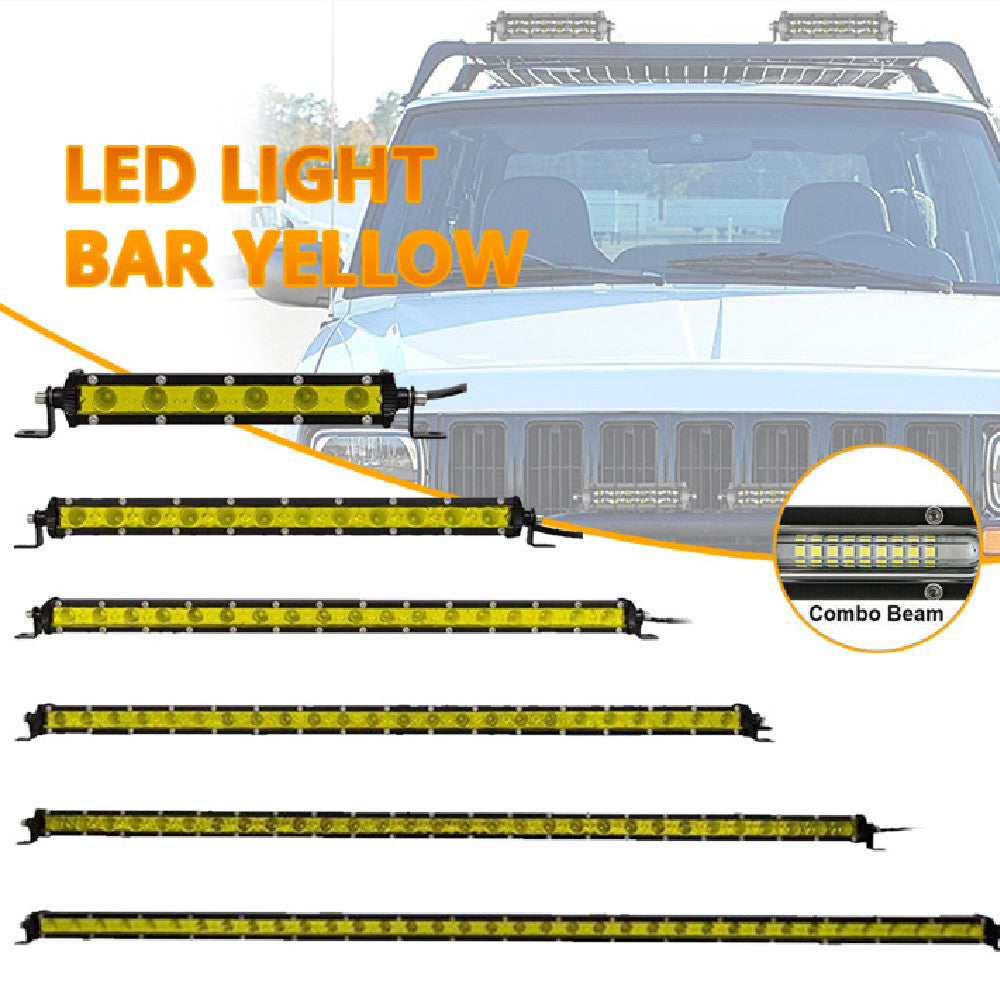 Single Row LED Car Interior Strip Lights 12V