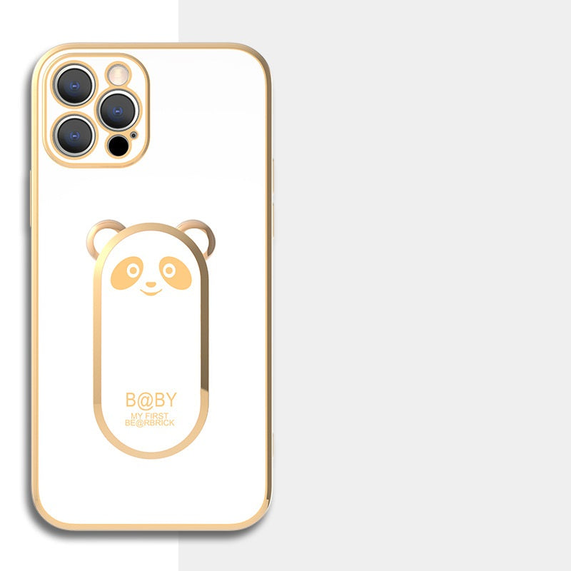 Panda Magnetic Ring Holder Phone Case Shockproof