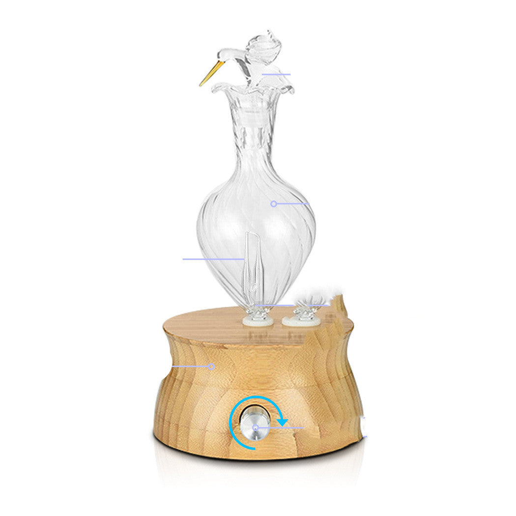 Large Ultrasonic Aroma Diffuser 300ml 7-Color LED Timer