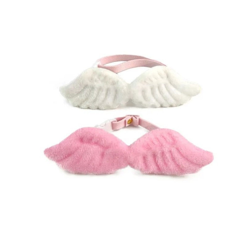 Cat Angel Wing Collar Set Outdoor Costume