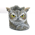 Resin Owl Flower Pot Container