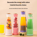 Portable Electric Juice Blender USB Rechargeable Mini 6-Blade