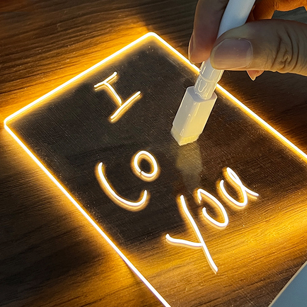 LED Glow Message Board USB Neon