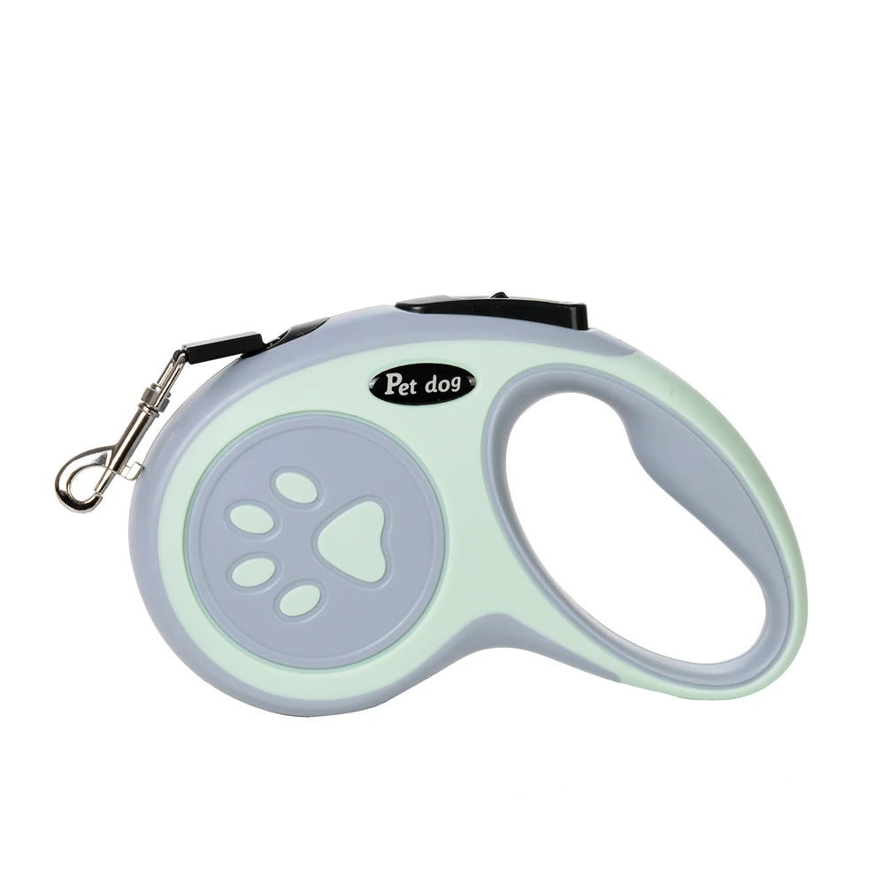 Retractable Dog Leash 3M/5M Pet Walking Lead One-Button Lock Non-Slip Handle for Small Dogs Cats Training Hiking Puppy Supplies