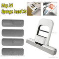 Mini Sponge Mop Hand-free Wash Mops Mini Portable Super Absorbent Mop for Desktop Floor Bathroom Kitchen Glass Car Cleaning