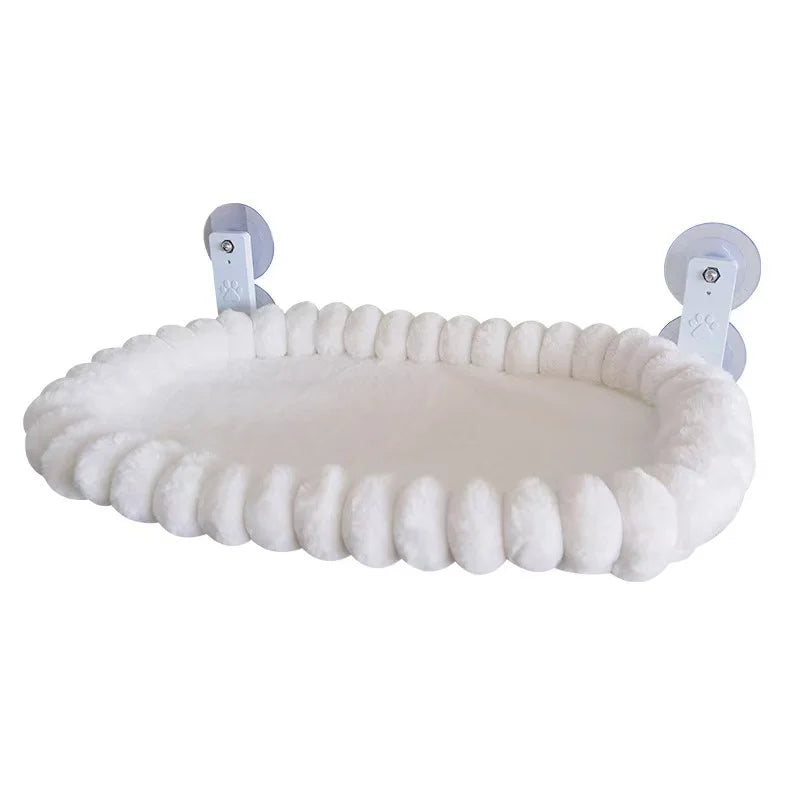 Cat Window Hammock — Suction Cup Hanging Bed for Sunbathing, Indoor Cats