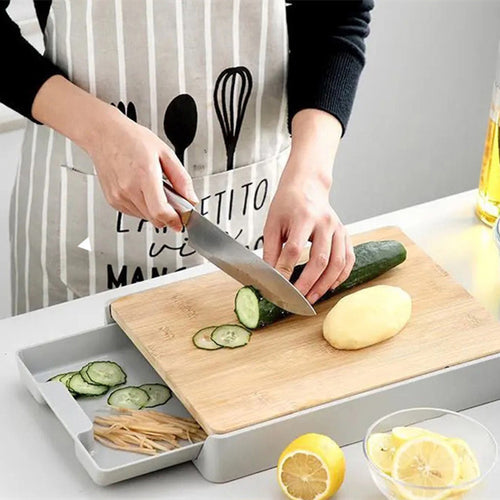 Bamboo Cutting Board with Juice Groove