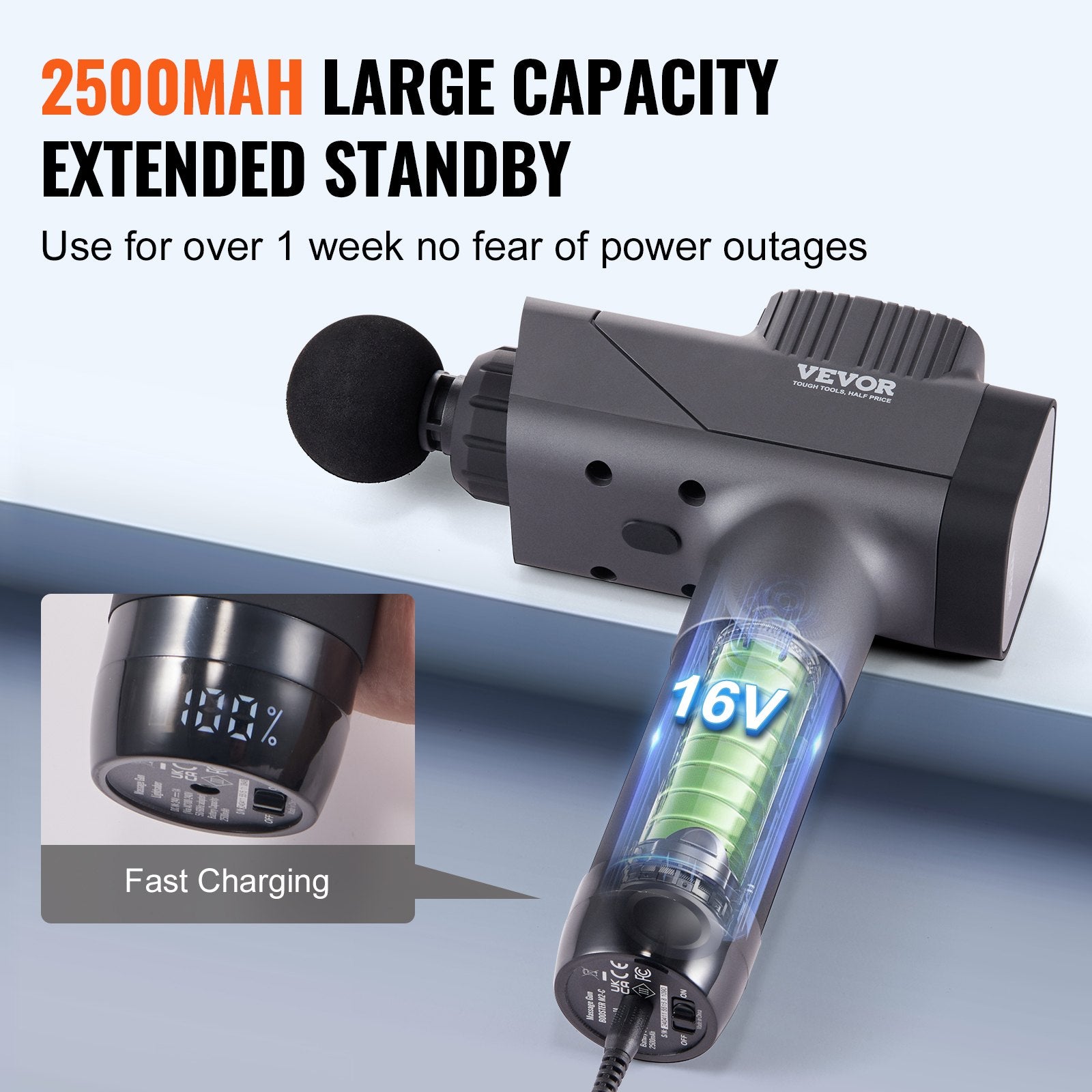Professional Percussion Massage Gun 8 Speed
