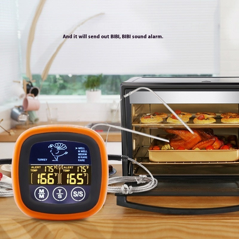 Instant-Read Digital Meat Thermometer Foldable Probe