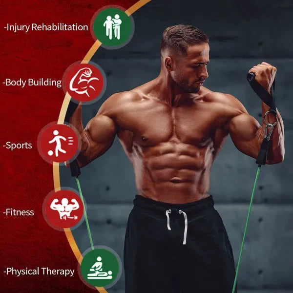 Colorful Loop Resistance Band Set