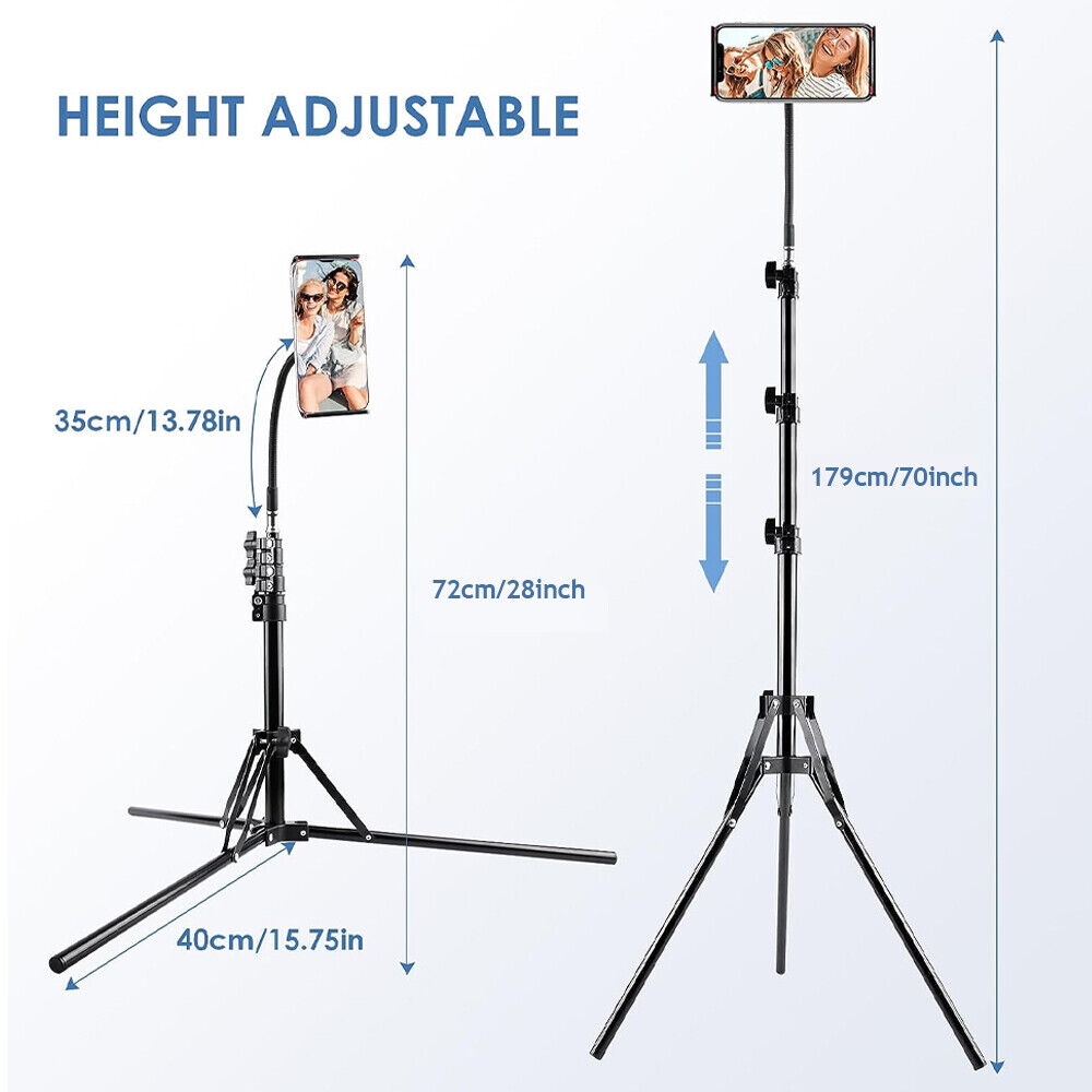 170CM Phone Tripod Gooseneck