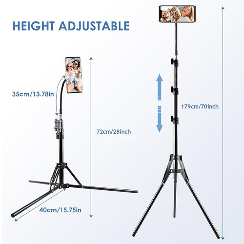 170CM Phone Tripod Gooseneck