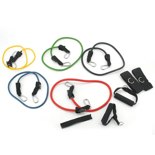 5-Piece Resistance Band Exercise Set Multiple Resistance Levels