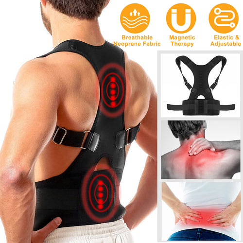 Adjustable Posture Corrector Back Brace Unisex