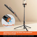 Mobile Phone Selfie Rod Tripod