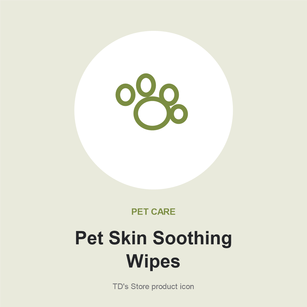 Pet Skin Soothing Wipes product icon
